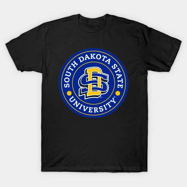 South Dakota State University - SD Wordmark T-Shirt by Josh Wuflestad